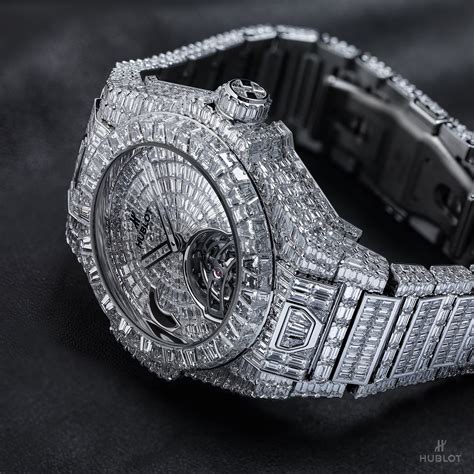 full diamond hublot diamond|hublot diamond calendar.